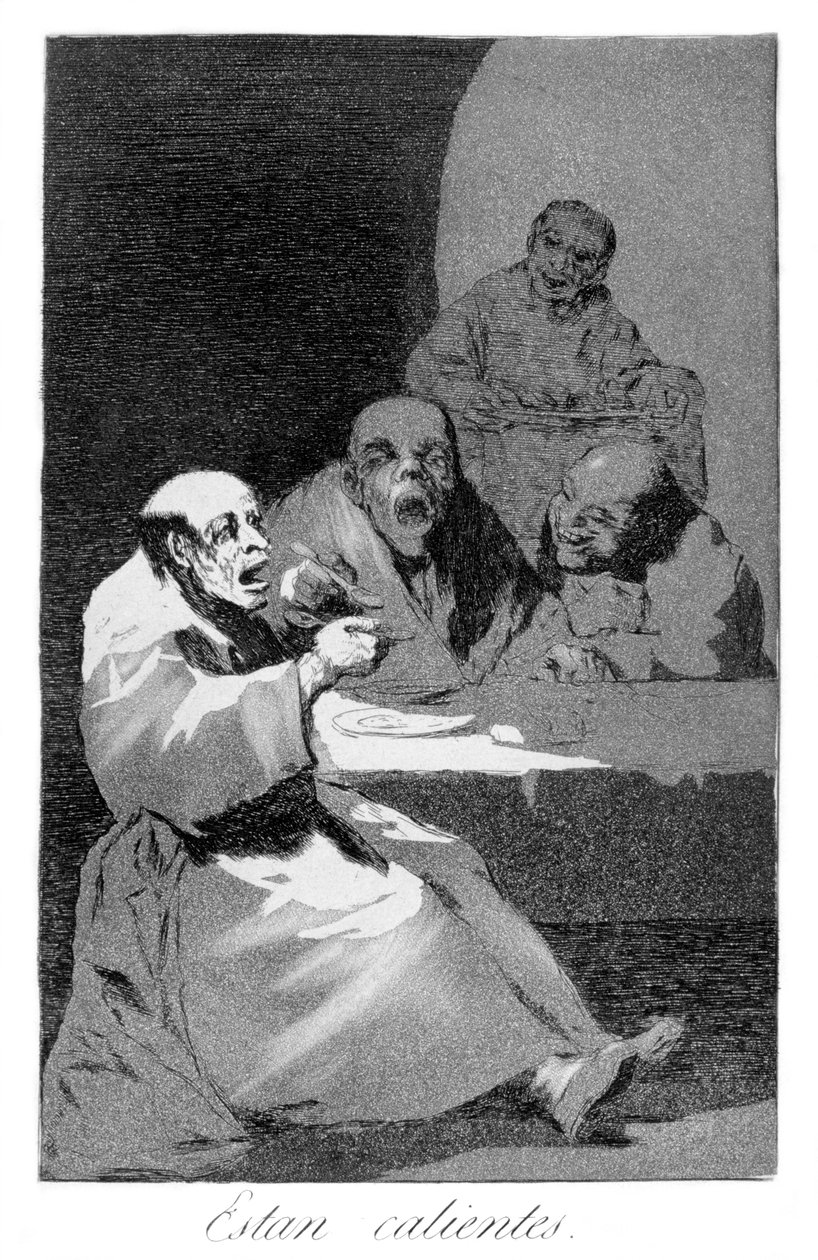 Eles são quentes, 1799 de Francisco de Goya