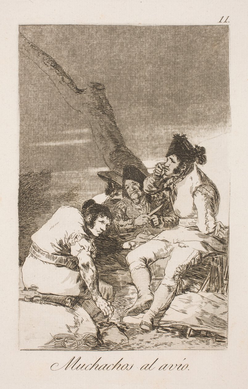 Para trabalhar meninos de Francisco de Goya