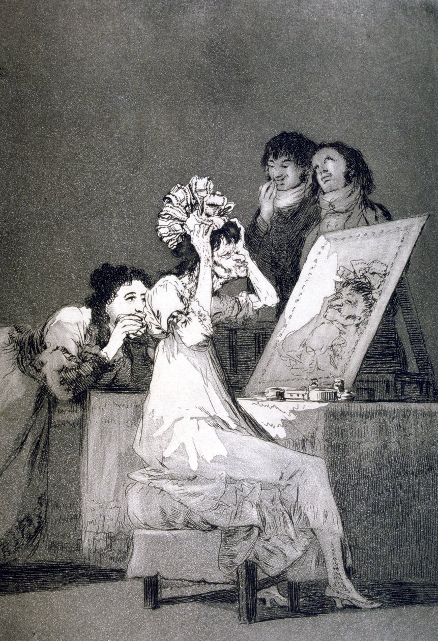 Até a morte, 1799 de Francisco de Goya