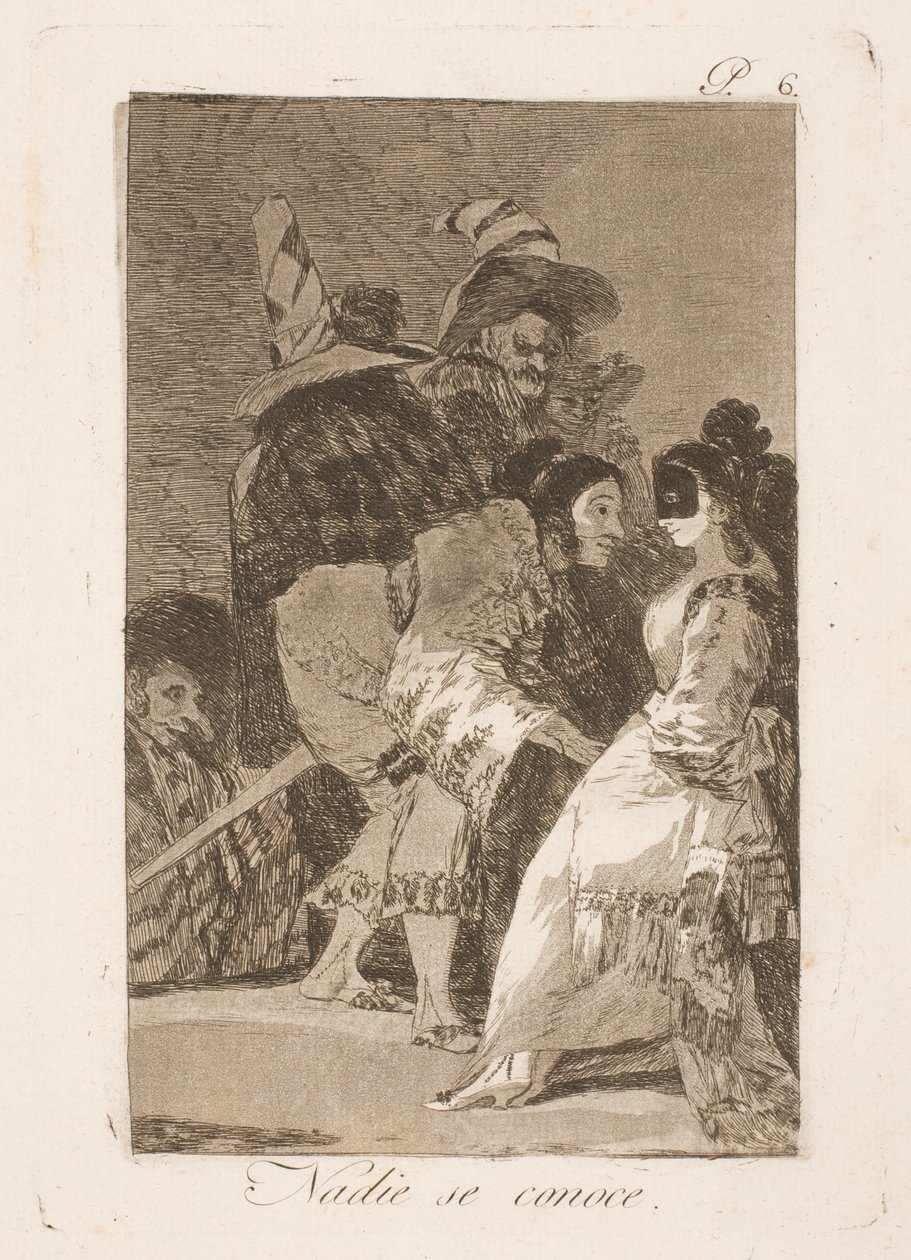 Nós não nos conhecemos de Francisco de Goya