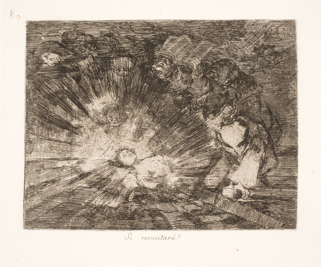Será ressuscitado? (80) de Francisco de Goya