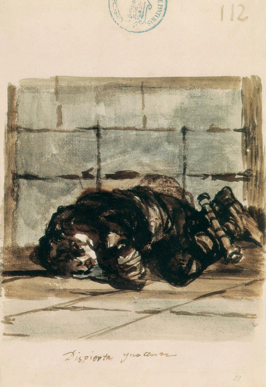 Acorda, inocente de Francisco de Goya