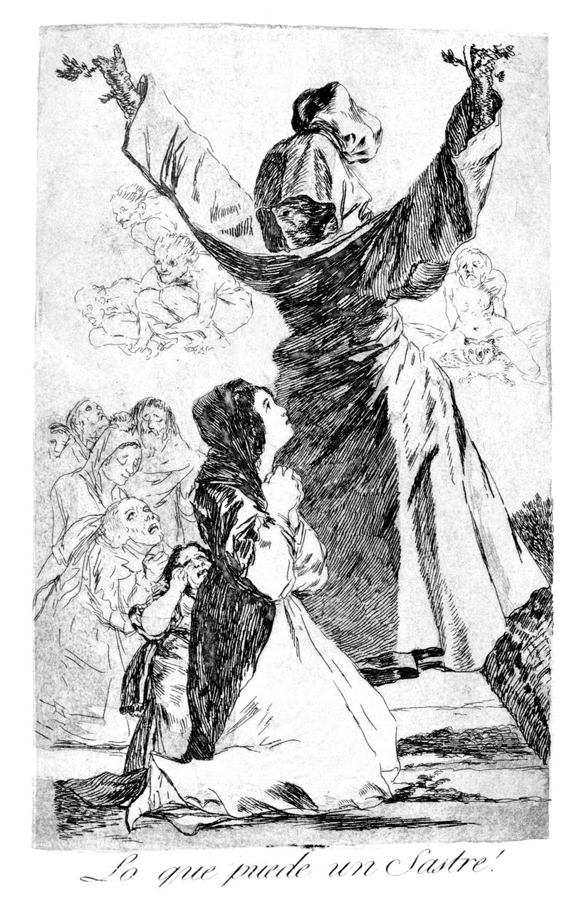 O que um alfaiate pode fazer !, 1799 de Francisco de Goya