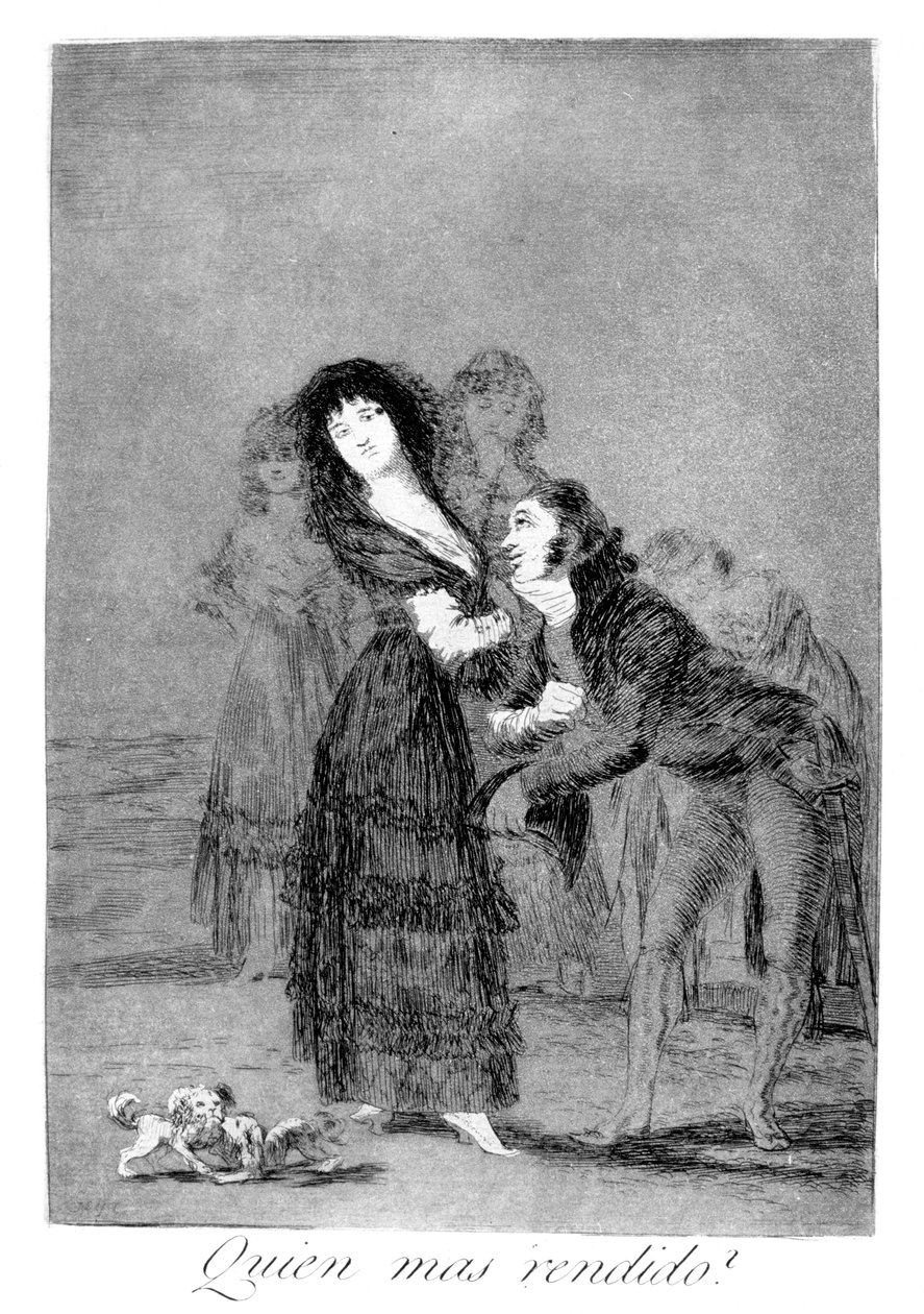 Qual deles é mais superado, 1799 de Francisco de Goya