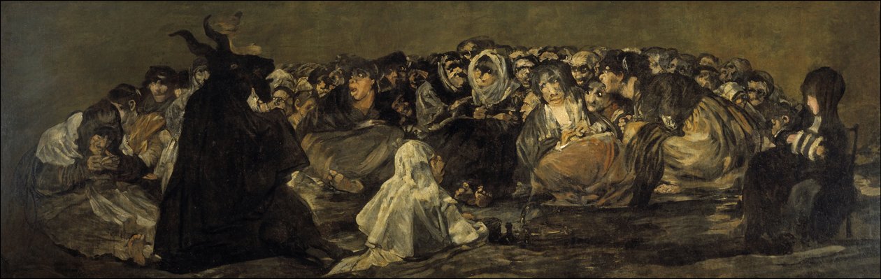 Sábado das bruxas ou o grande bode de Francisco de Goya
