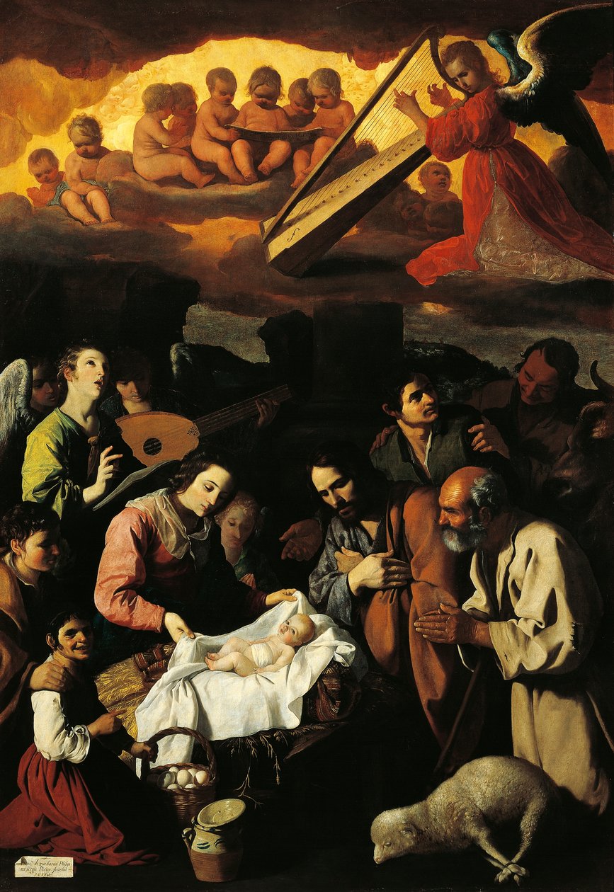 Adoração de Pastores de Francisco de Zurbaran