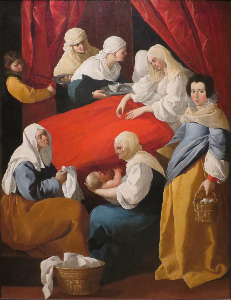 Nascimento da Virgem de Francisco de Zurbaran