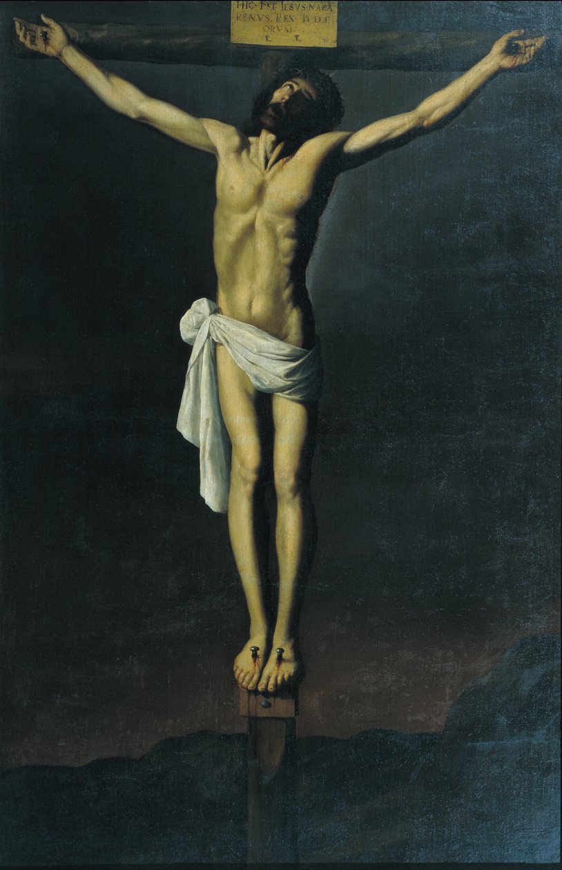 Cristo crucificado de Francisco de Zurbaran