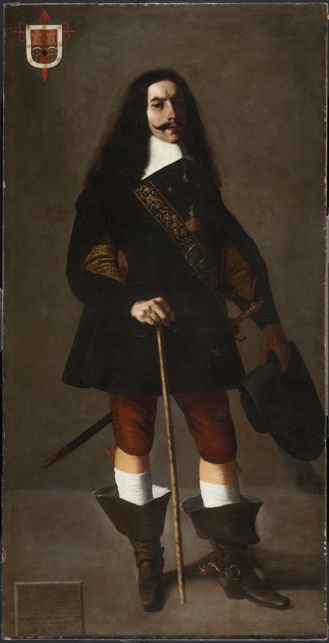 Dom Juan Bazo de Moreda, c.1655 de Francisco de Zurbaran