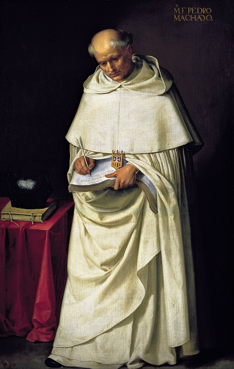 Fray Pedro Machado de Francisco de Zurbaran