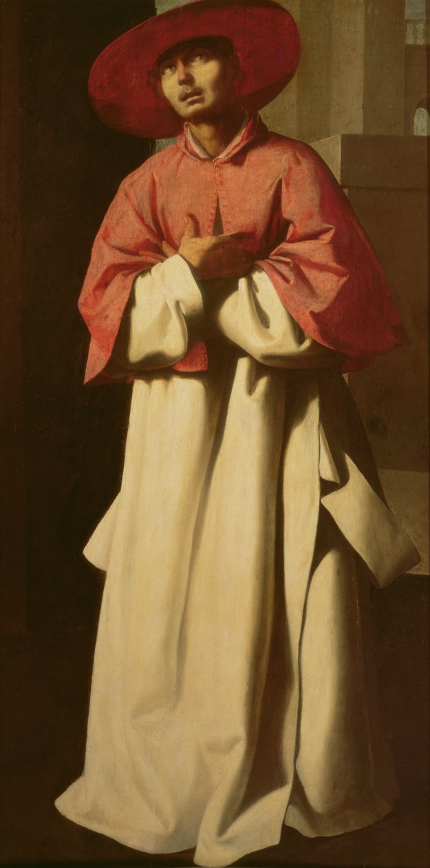 Retrato do abençoado Nicolas Albergati de Francisco de Zurbaran