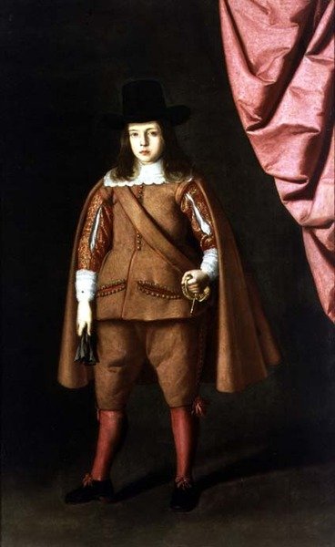 Retrato de um menino (O Duque de Medinaceli) de Francisco de Zurbaran