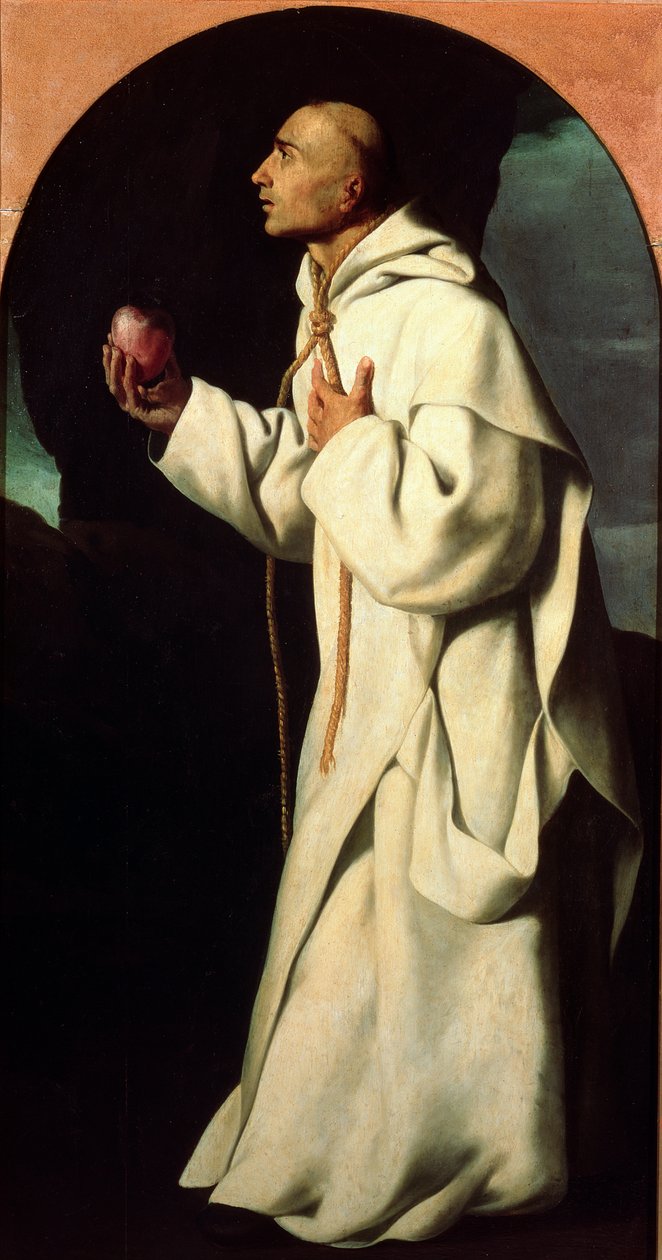 Retrato do devoto John Houghton de Francisco de Zurbaran
