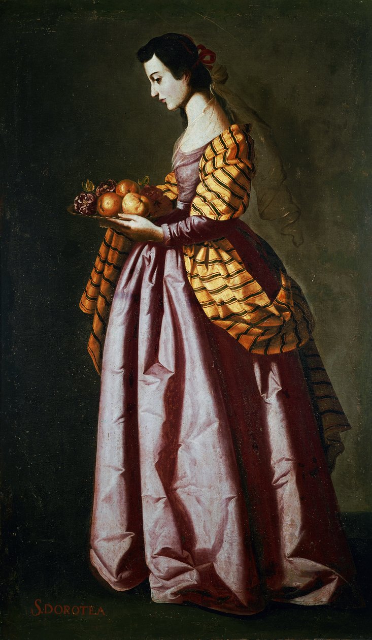 Santa Doroteia de Francisco de Zurbaran