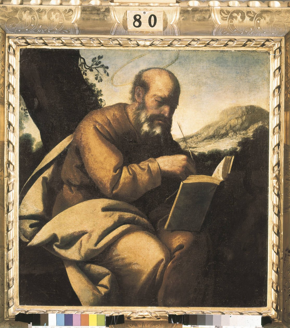 São Lucas. 1633 (óleo sobre tela) de Francisco de Zurbaran