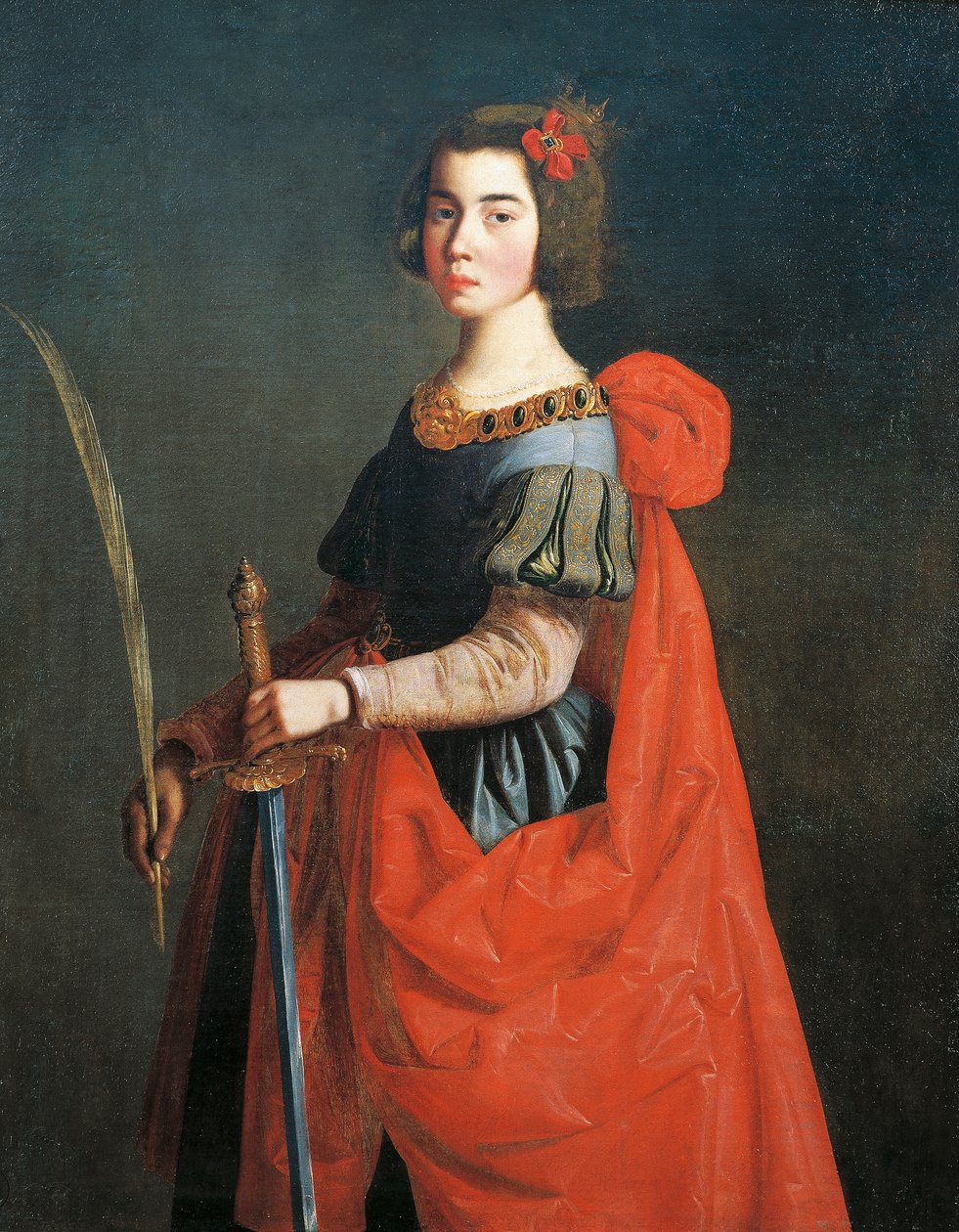 Santa Catarina de Alexandria de Francisco de Zurbaran
