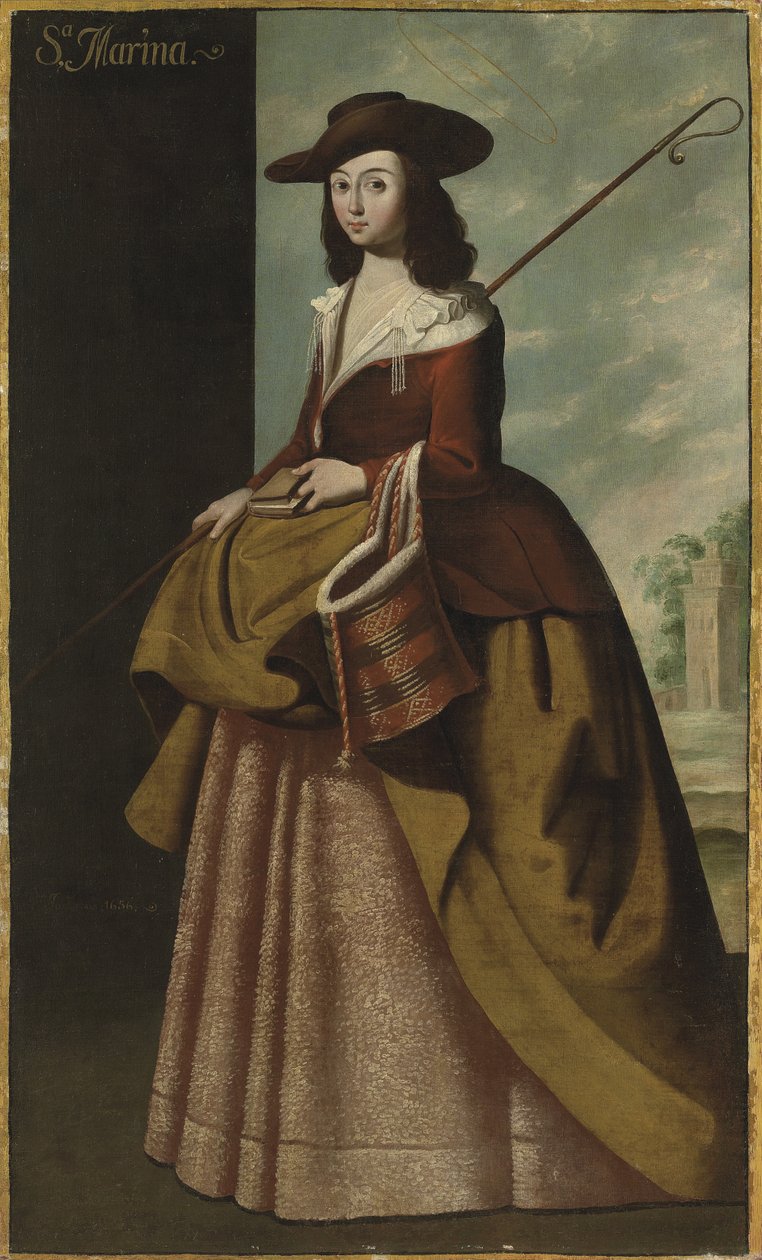 Santa Margarida de Antioquia, 1656 de Francisco de Zurbaran