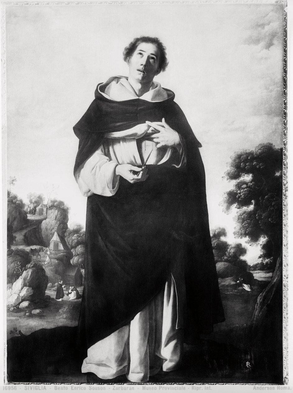 O abençoado Henry Suso, c.1636-38 de Francisco de Zurbaran