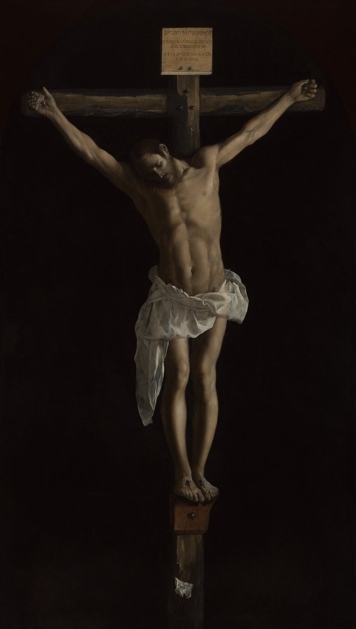 A Crucificação de Francisco de Zurbaran