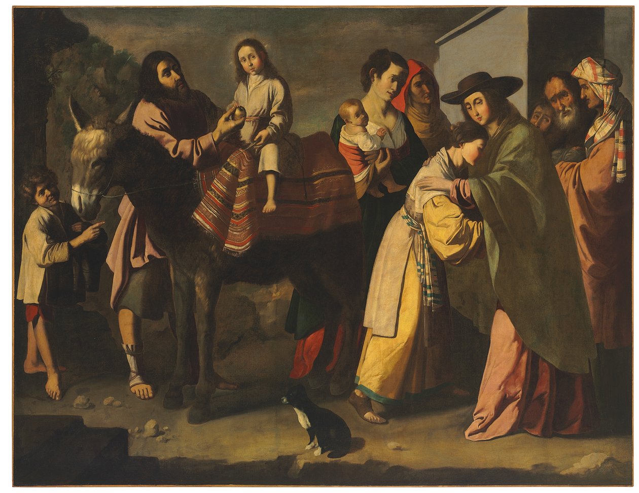 O retorno do Egito de Francisco de Zurbaran