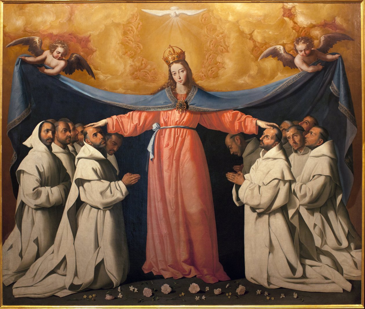 A Virgem de Las Cuevas. Pintura de Francisco Zurbaran (1598-1664), Oil On Canvas de Francisco de Zurbaran