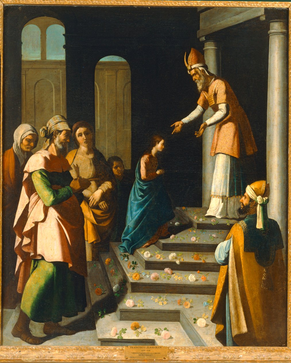 A apresentação da Virgem no templo (pintura) de Francisco de Zurbaran