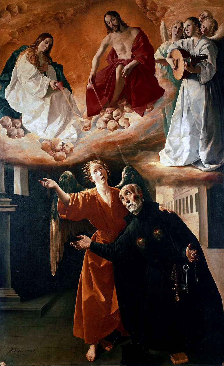 A visão do Beato Alonso Rodriguez de Francisco de Zurbaran