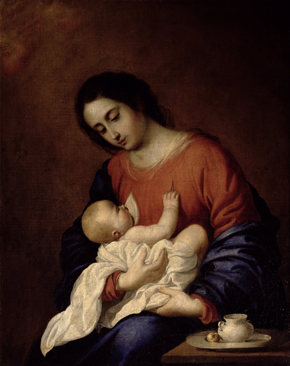 Virgem e o Menino de Francisco de Zurbaran