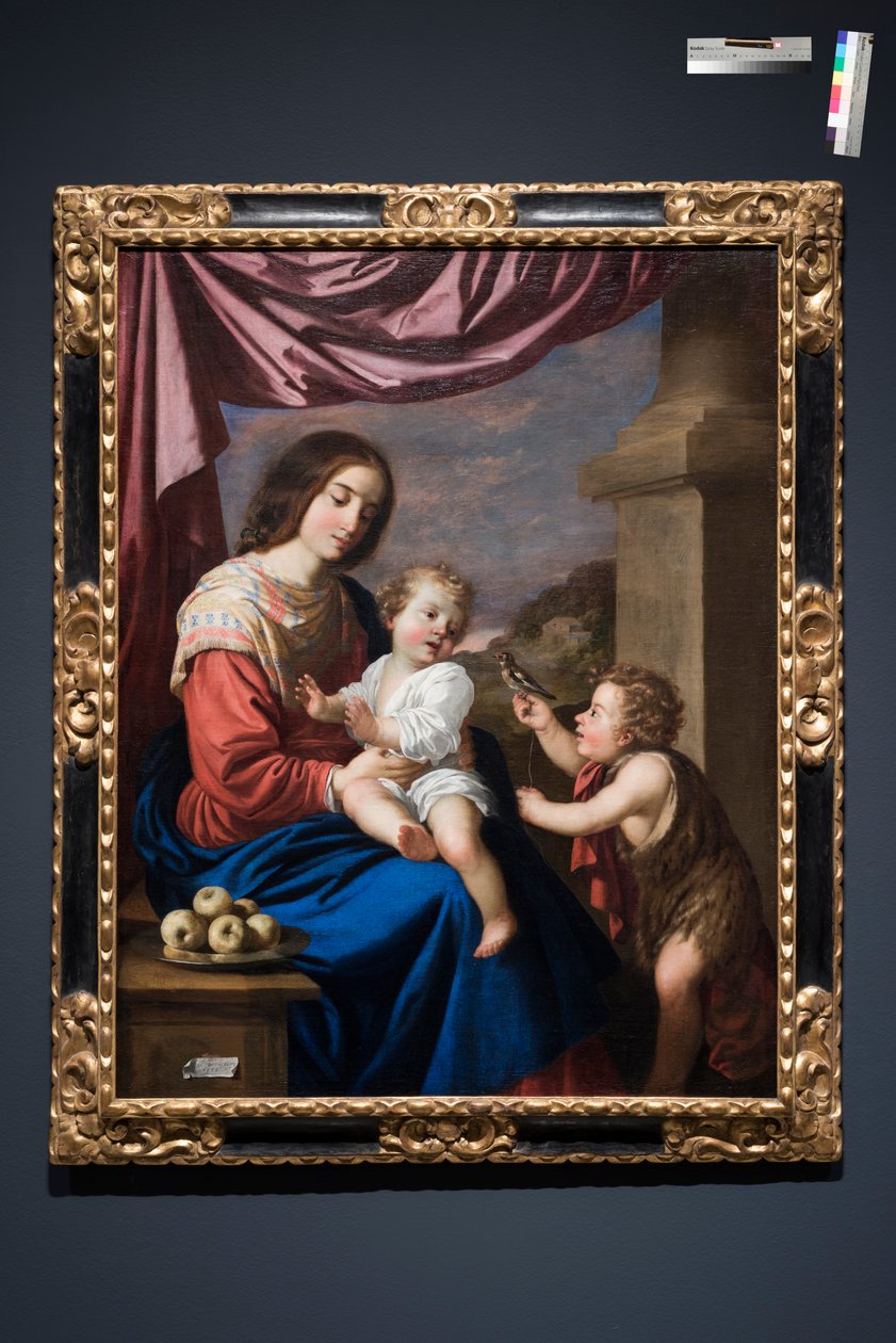Virgem e o Menino com São João de Francisco de Zurbaran