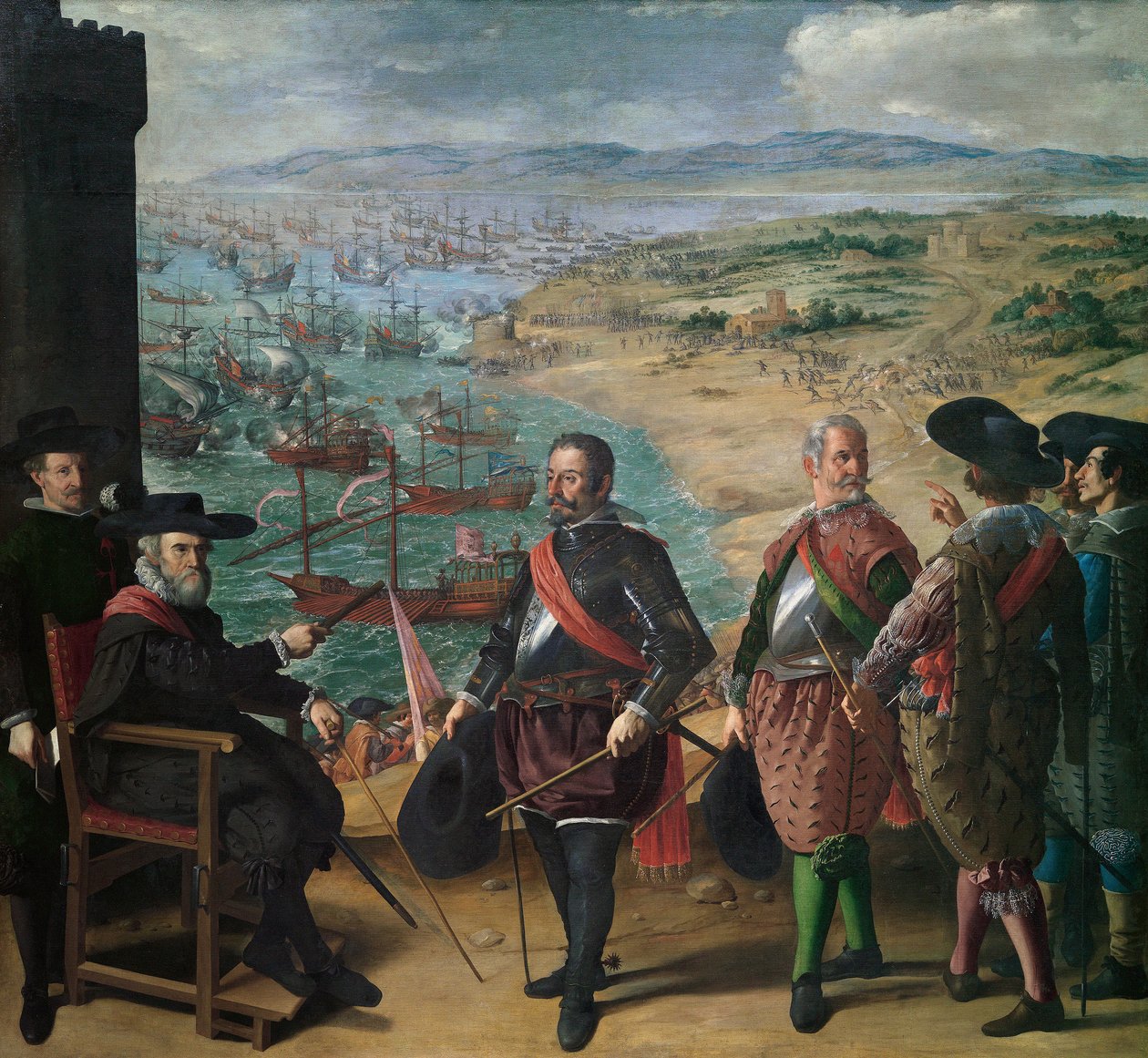 Defesa de Cádis contra os ingleses de Francisco de Zurbaran