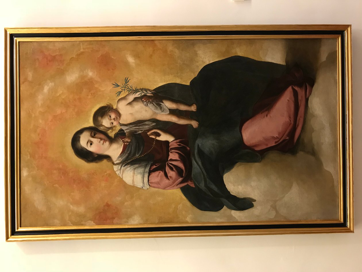 Francisco de Zurbarán - Virgem do Rosário de Francisco de Zurbaran