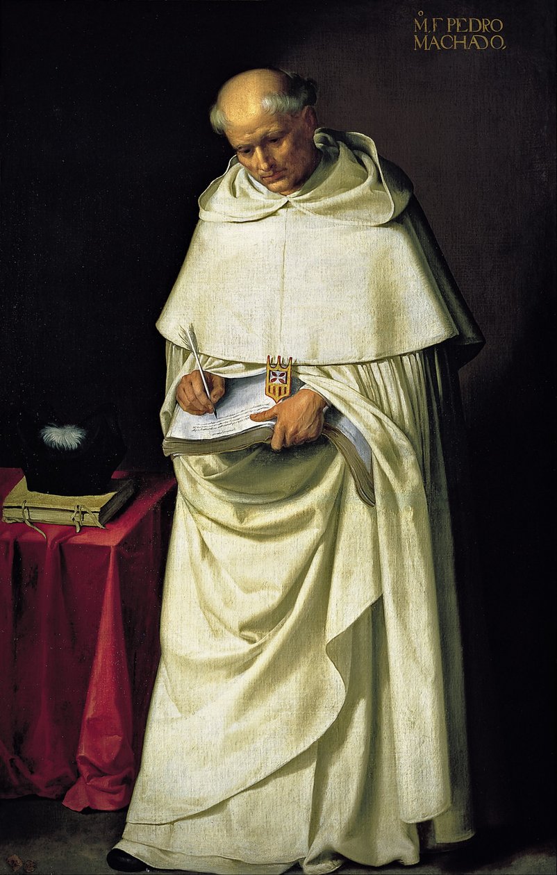 Fray Pedro Machado de Francisco de Zurbaran