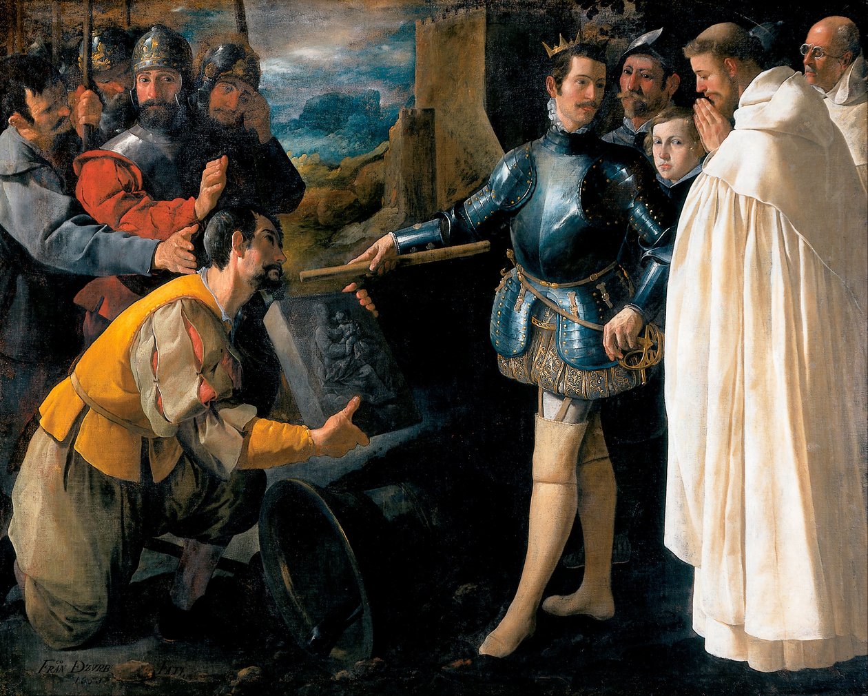 São Pedro Nolasco recupera a imagem da Virgem de Francisco de Zurbaran