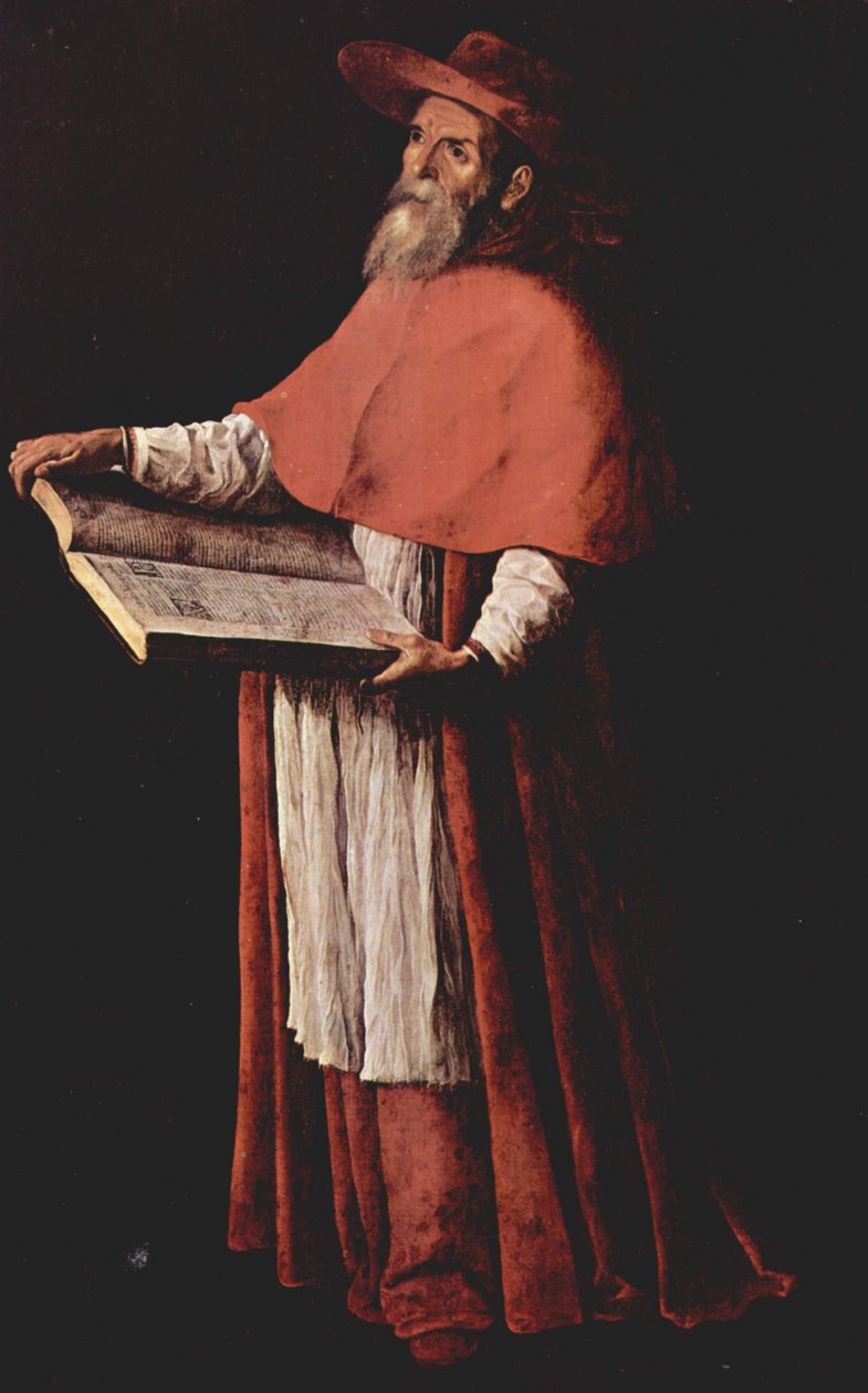 Espanhol: San Jerónimo Saint Jerome de Francisco de Zurbaran