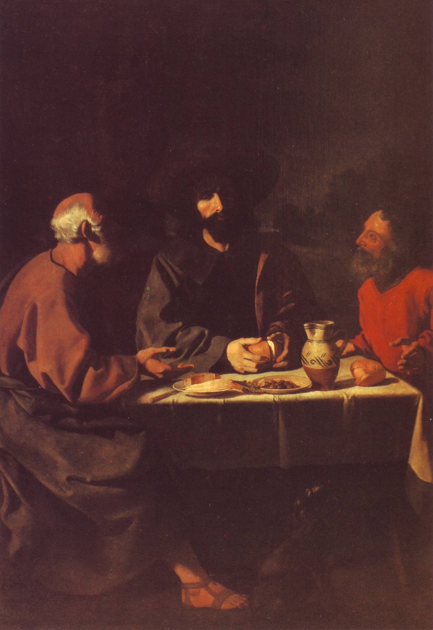 A ceia em Emaús de Francisco de Zurbaran