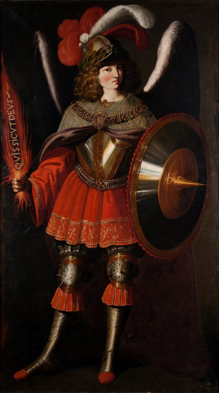 O Arcanjo Miguel de Francisco de Zurbarán and Studio