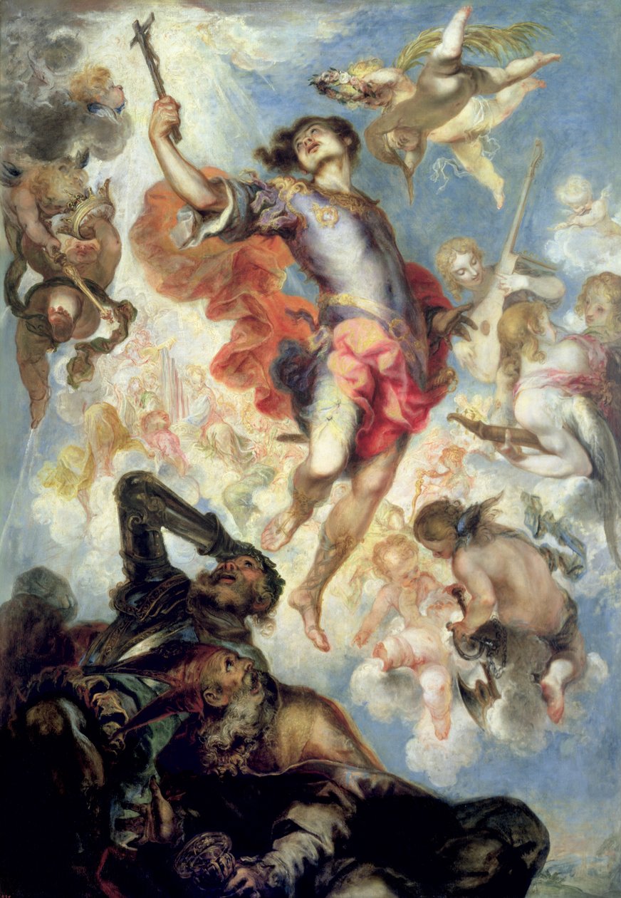 O triunfo de St. Hermengild, 1654 de Francisco the Younger Herrera