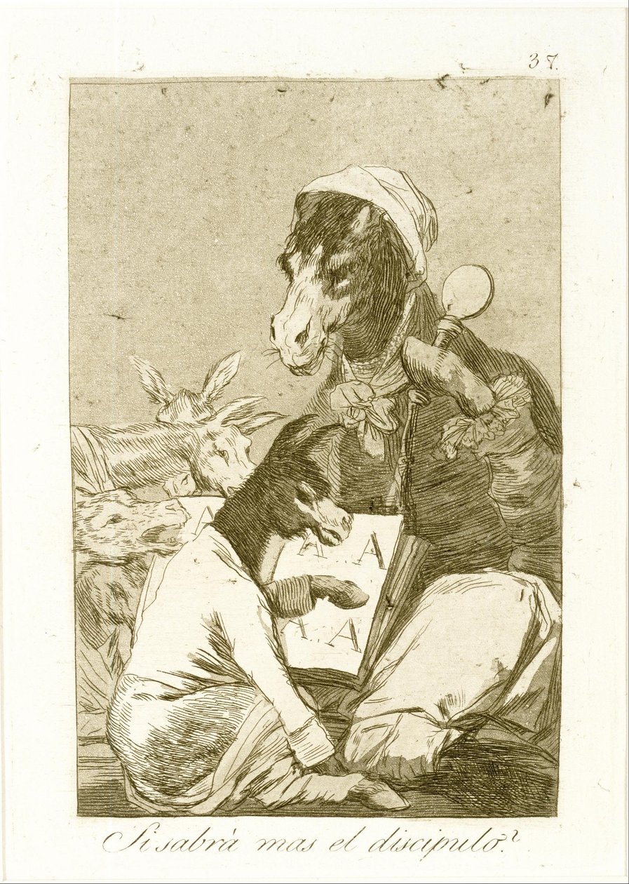 O aluno pode saber mais de Francisco de Goya