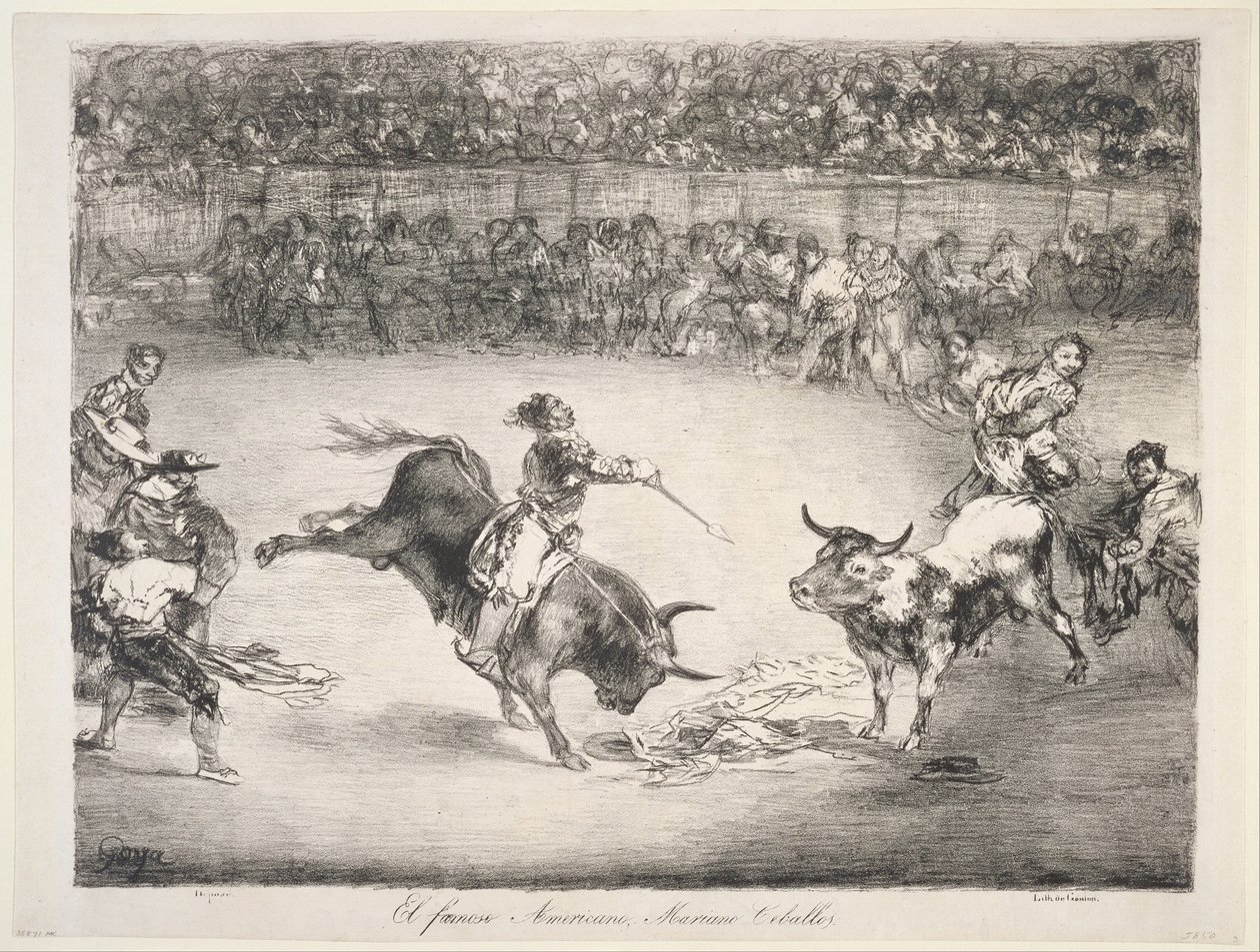 O renomado americano Mariano Cebellos de Francisco de Goya