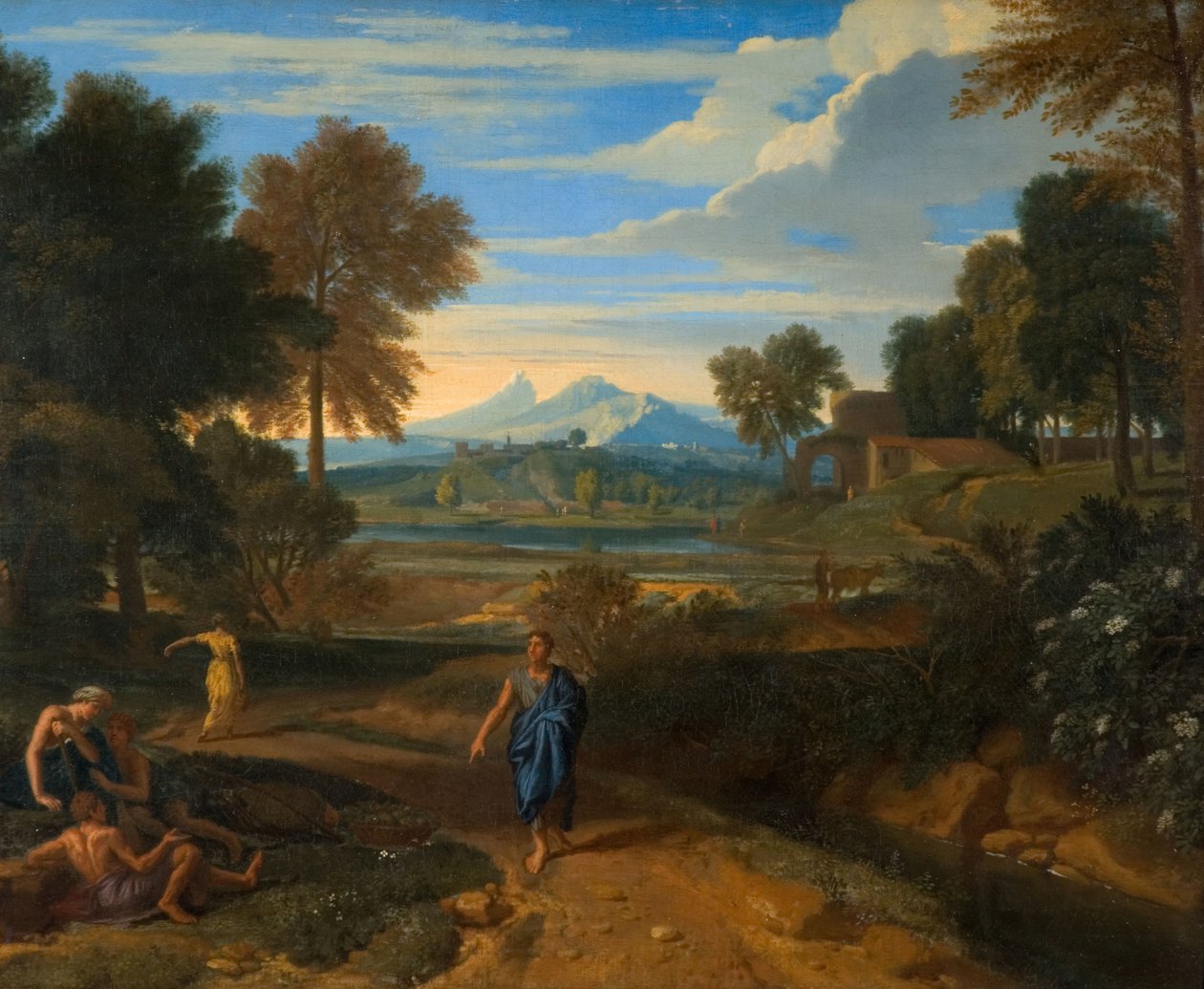 Regulus retornando a Cartago, 1700. de Francisque Millet