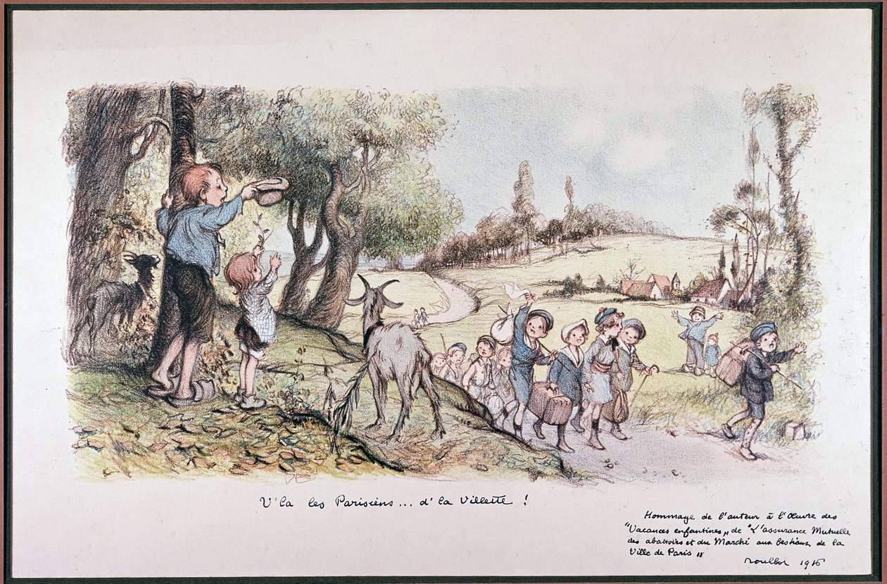 Vamos, parisienses! de Francisque Poulbot