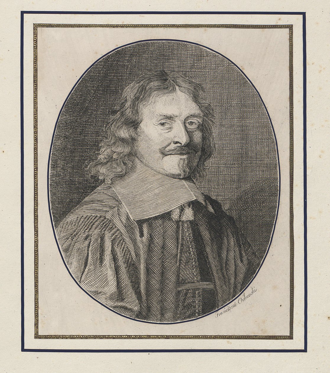 Retrato de Jeremias Falck de Franciszek Orłowski