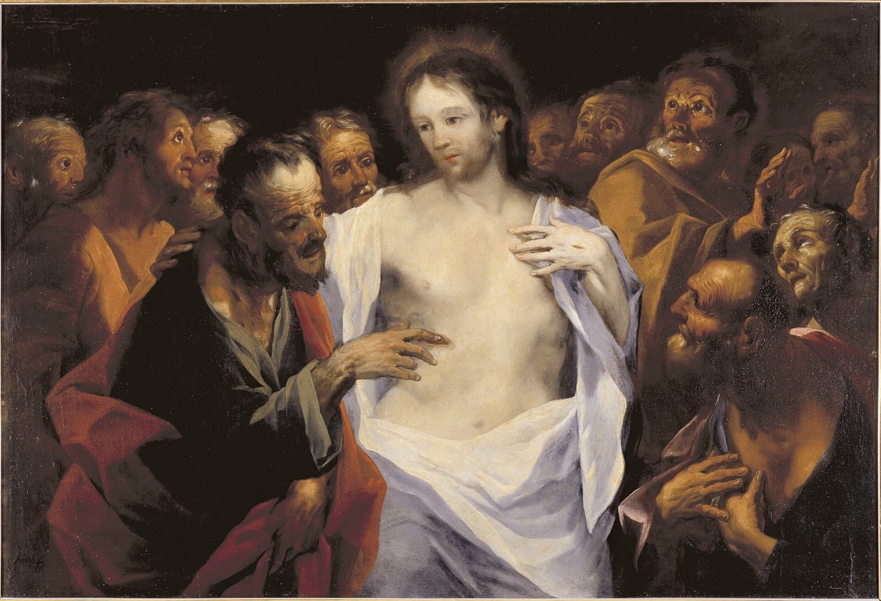 Jesus e Tomé incrédulo, I de Franciszek Smuglewicz