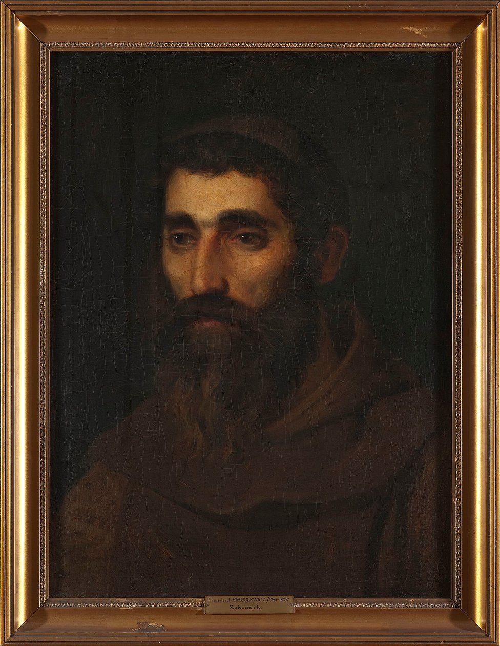 Retrato de um monge de Franciszek Smuglewicz