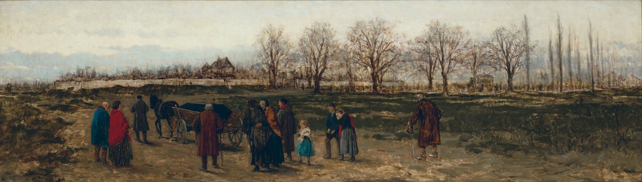 Funeral de um Pauper na Alemanha de Franciszek Streitt