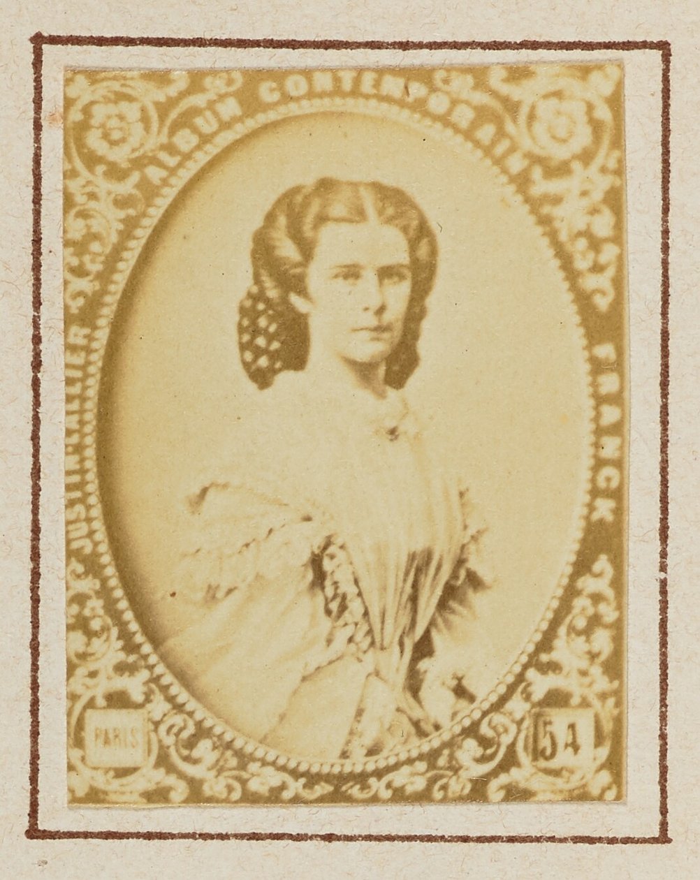 Imperatriz Elisabeth da Áustria de Franck (François Marie Louis Alexandre Gobinet de Villecholles)