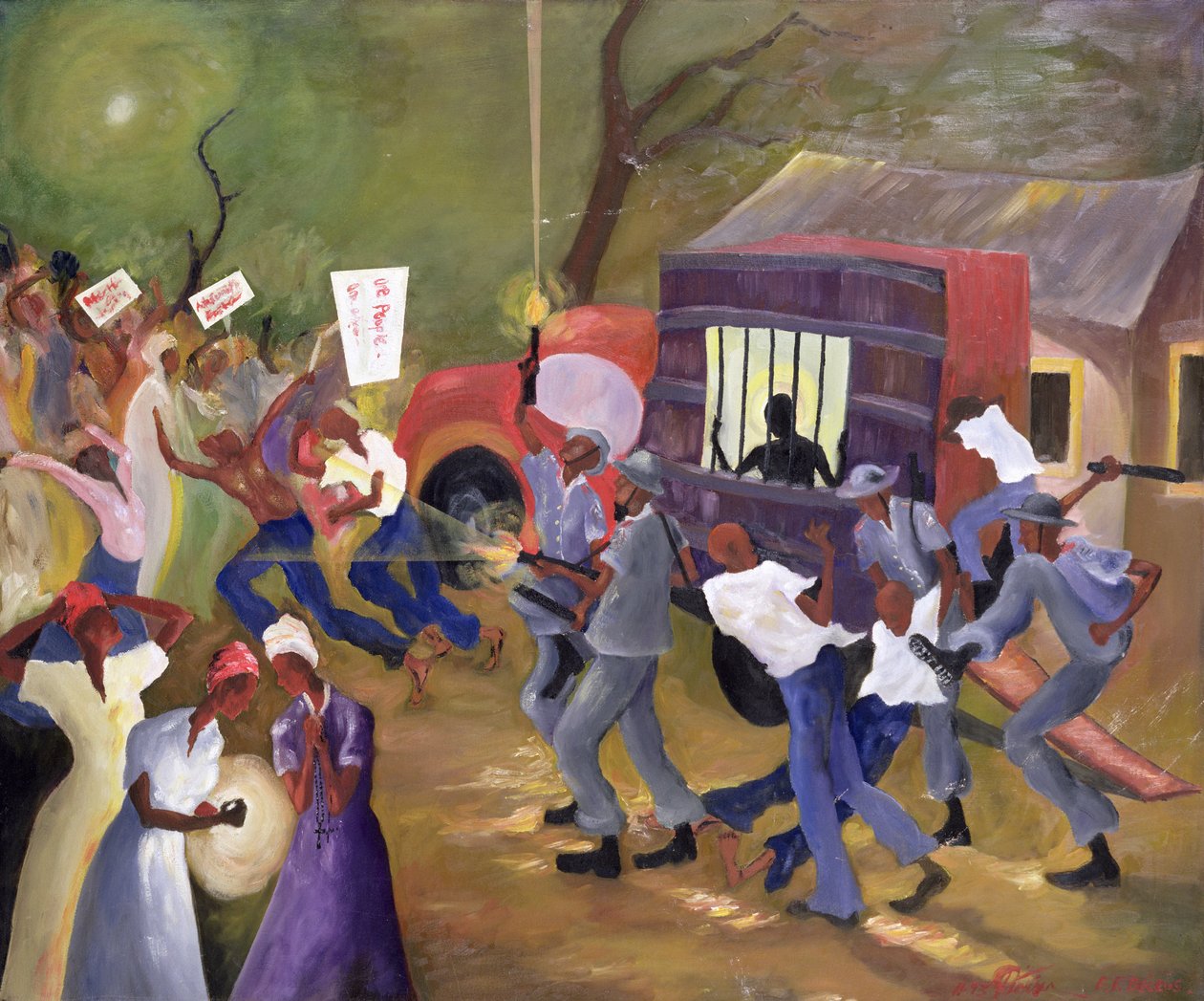 Homem Azul de Francks Deceus