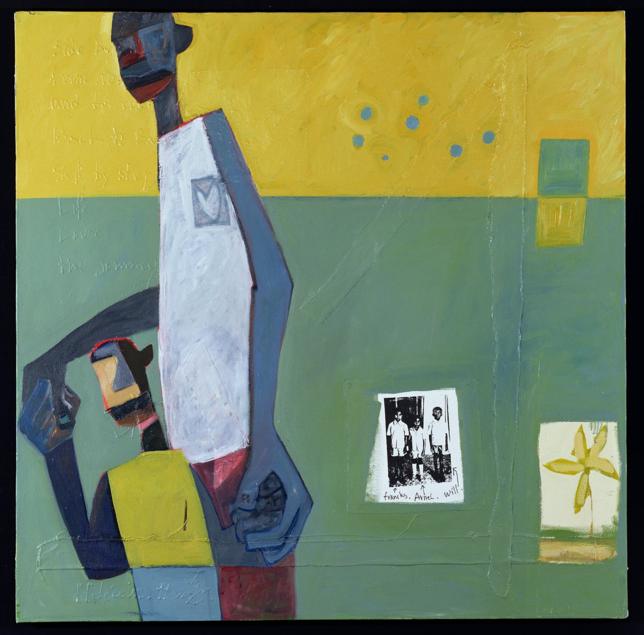 Tender Moments, 2000 (técnica mista) de Francks Deceus