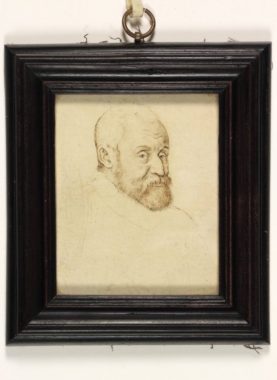 Um cavalheiro chamado Henri Prince De Lorraine (caneta e tinta sobre papel) de Franco Flemish School