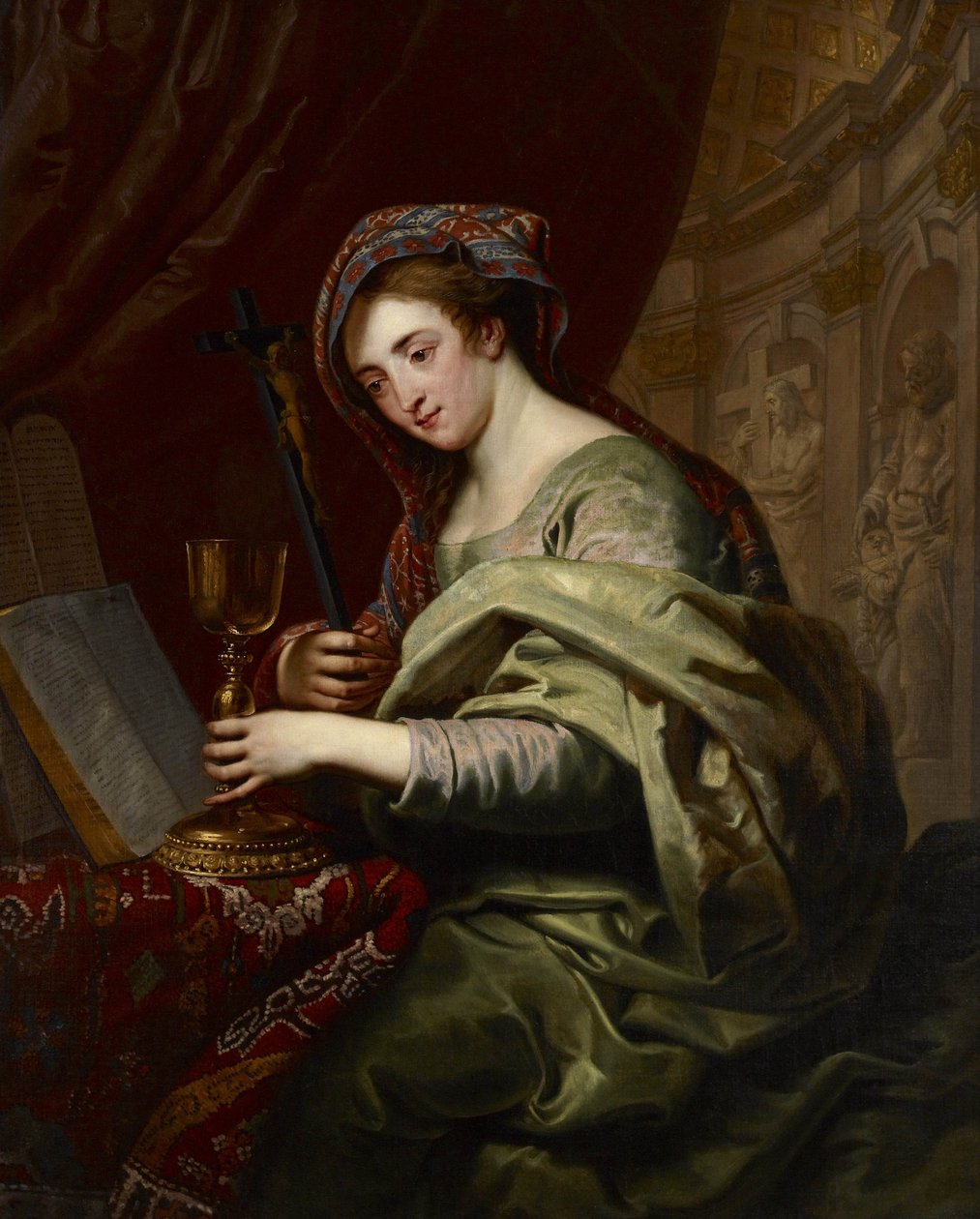 Fé, c.1675-1700 de Franco Flemish School